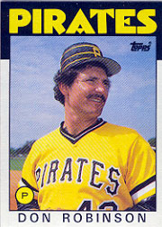 1986 Topps Baseball Cards      731     Don Robinson